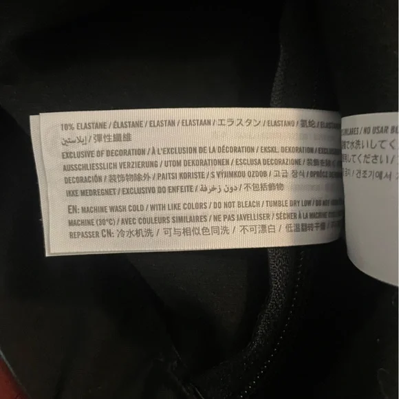 Abercrombie & Fitch Black Faux Leather Pants - Picture 9 of 9